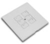 Rako RP-EOS-6 cover plate kit – Matt White, shown fitted