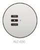 Rako RLC-030 three-button handheld enclosure layout